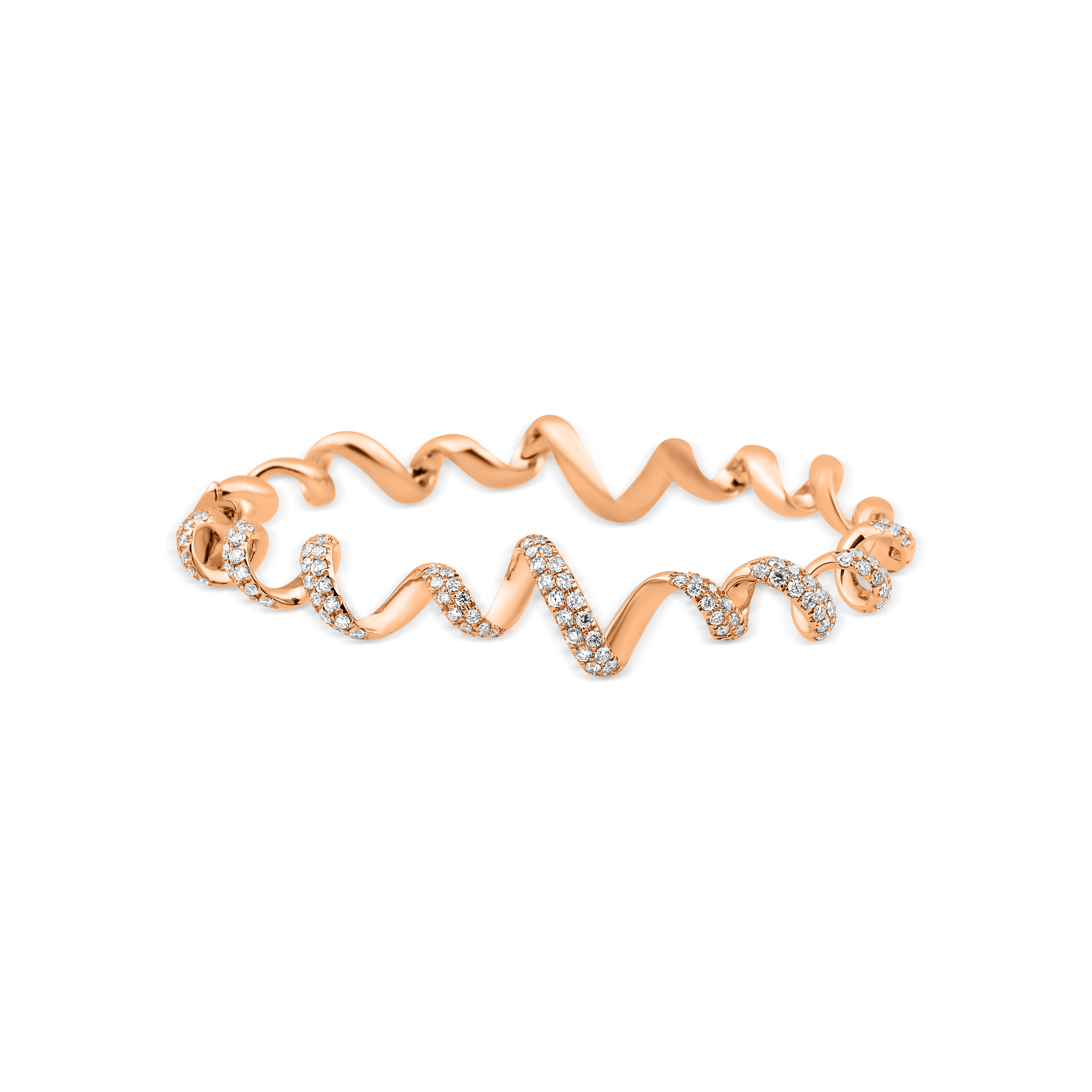 Curly X Pırlanta Bileklik