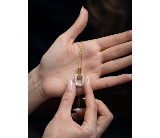 Lina Pırlanta Kolye