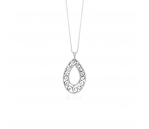 Nori Pırlanta Kolye