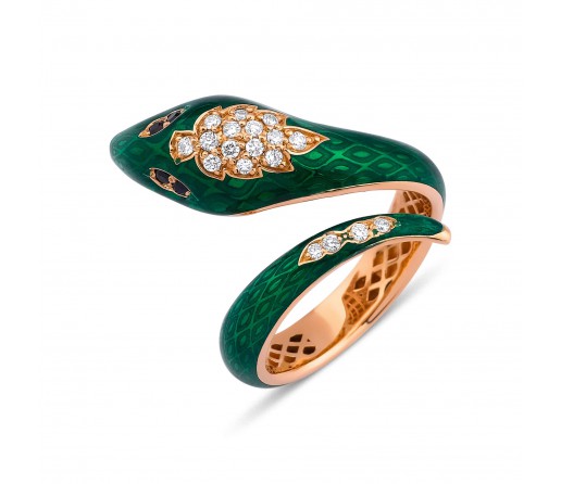 Serpella Pırlanta  Yüzük