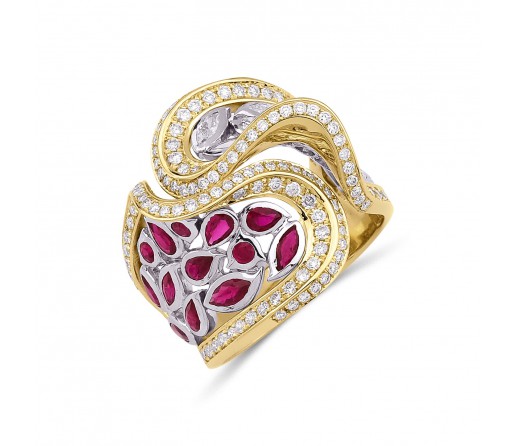 Vendome Yakut & Pırlanta Yüzük