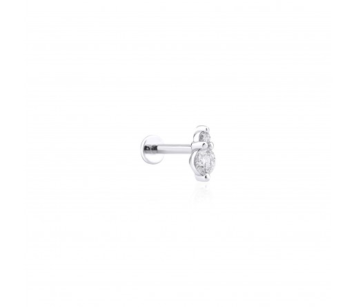 Minimal Pırlanta Piercing