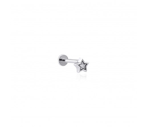 Yıldız Pırlanta Piercing