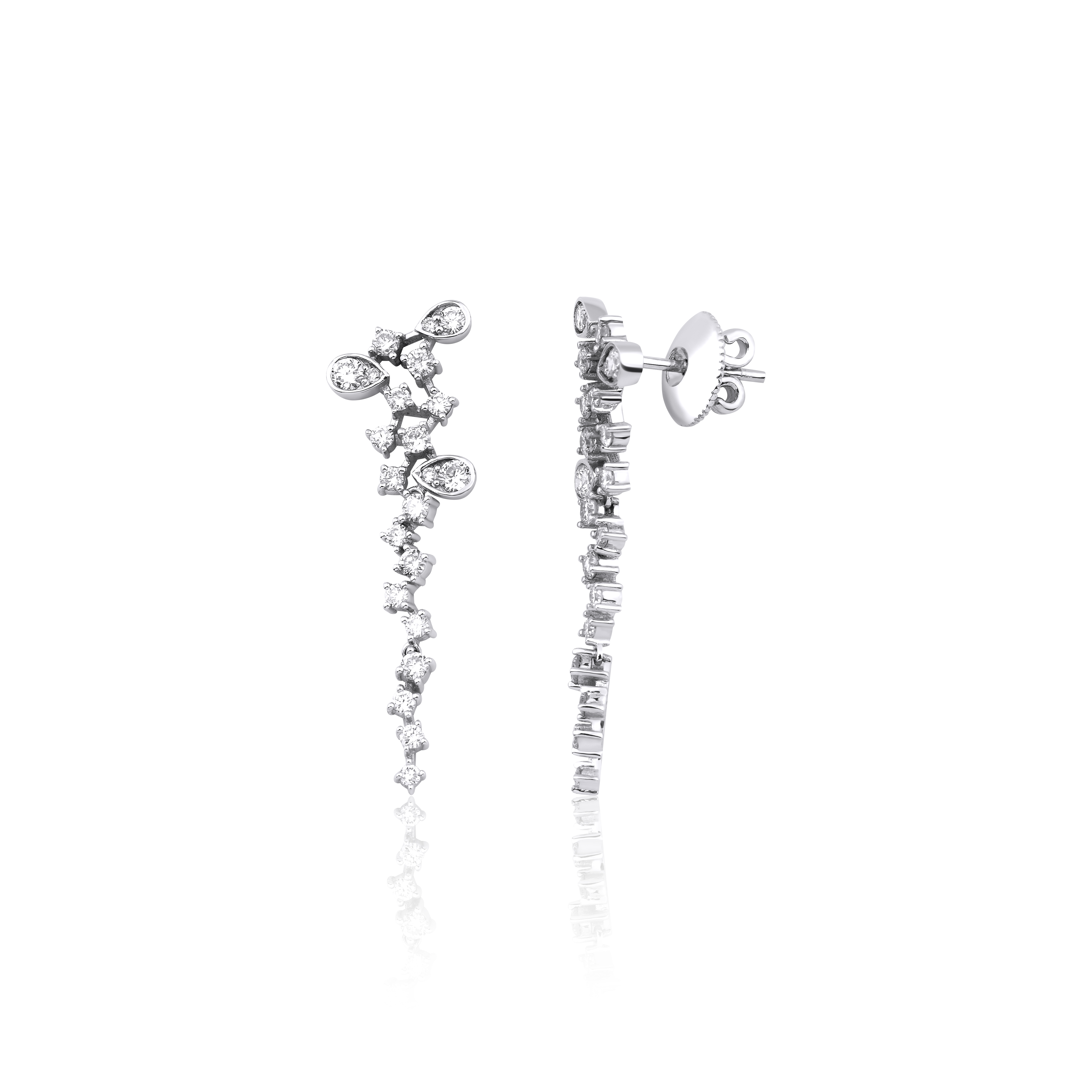 Shimmer Pırlanta Küpe